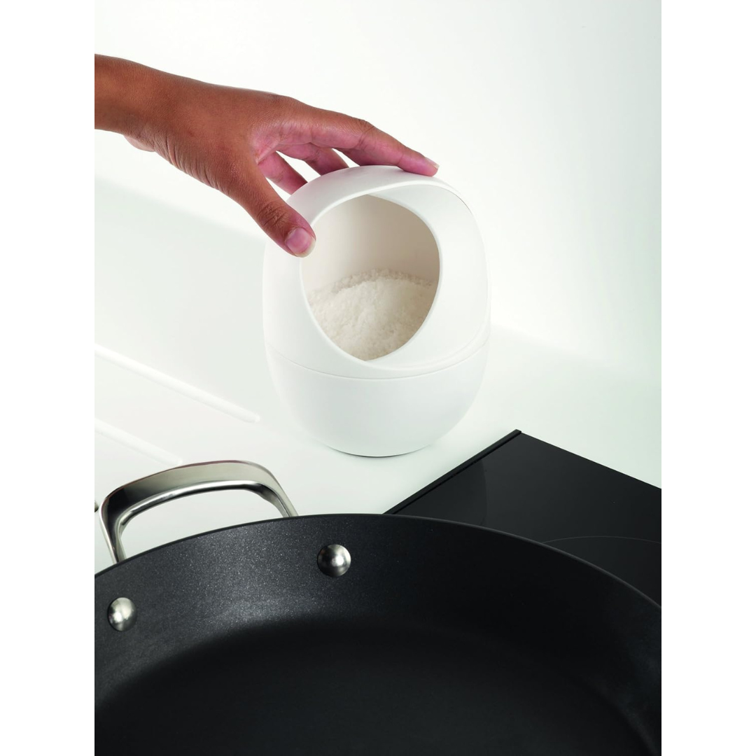 Joseph Joseph Ovi Salt Conatiner With Closable Lid - Red Rhino