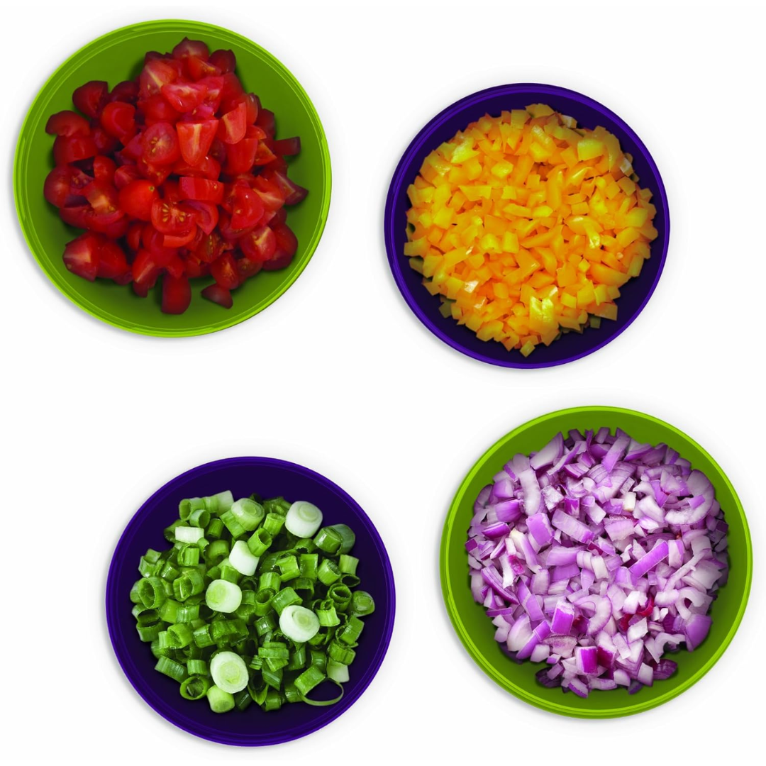 Joseph Joseph Prep and store - Green Aubergine - Red Rhino