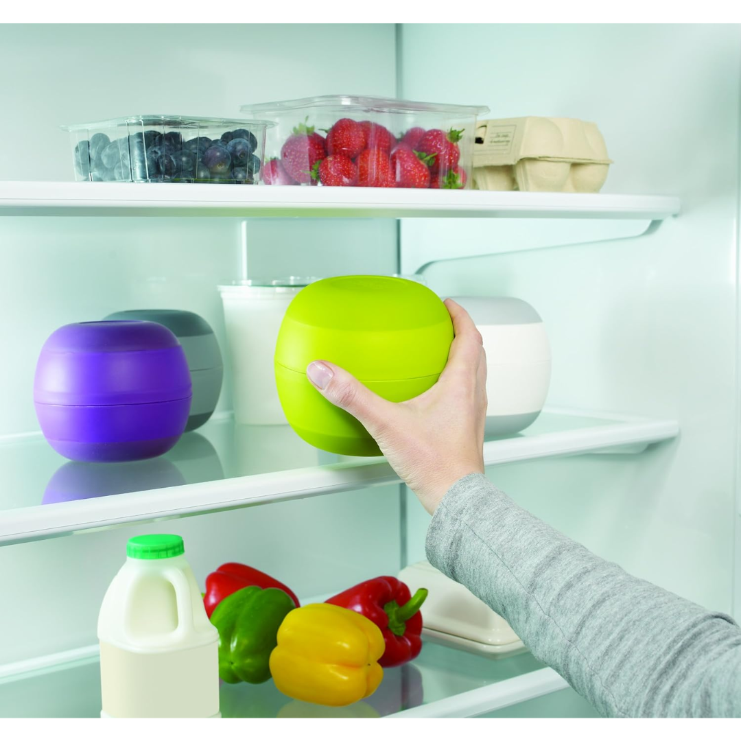 Joseph Joseph Prep and store - Green Aubergine - Red Rhino