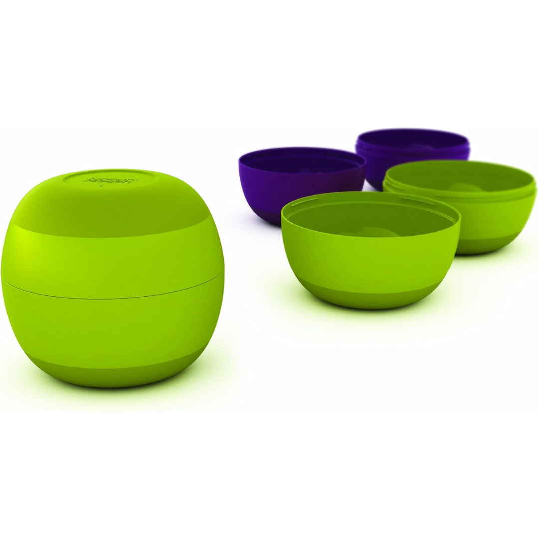 Joseph Joseph Prep and store - Green Aubergine - Red Rhino