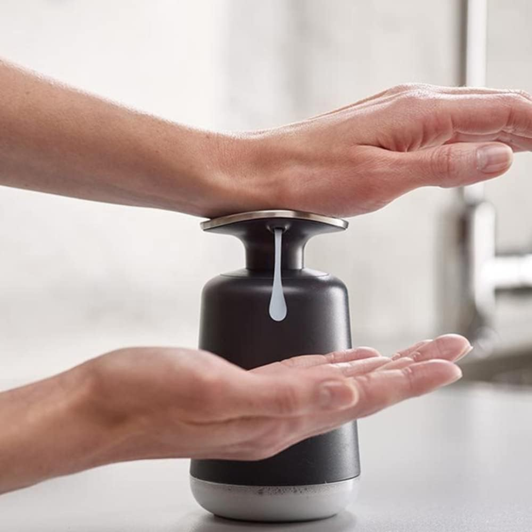 Joseph Joseph Presto Soap Dispenser - Grey - Red Rhino