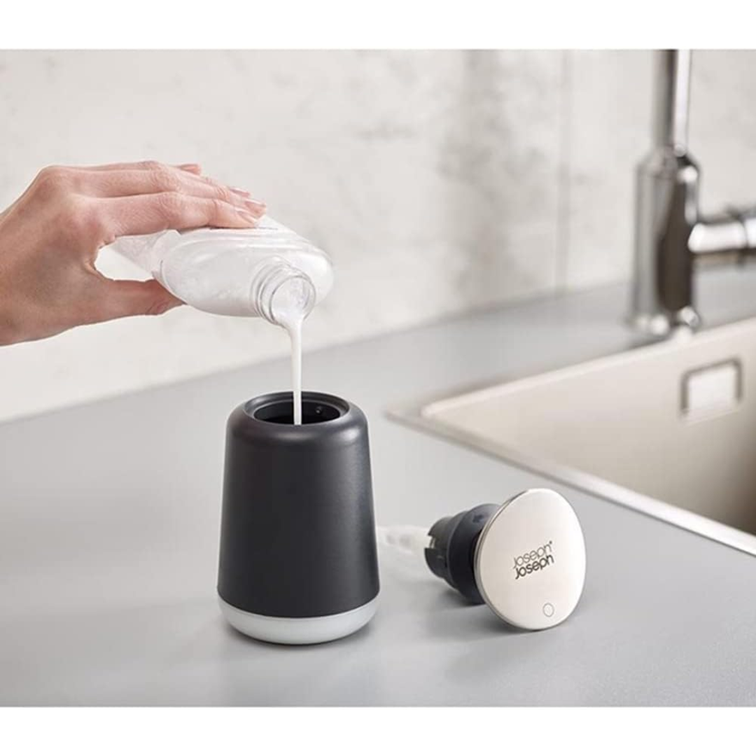Joseph Joseph Presto Soap Dispenser - Grey - Red Rhino