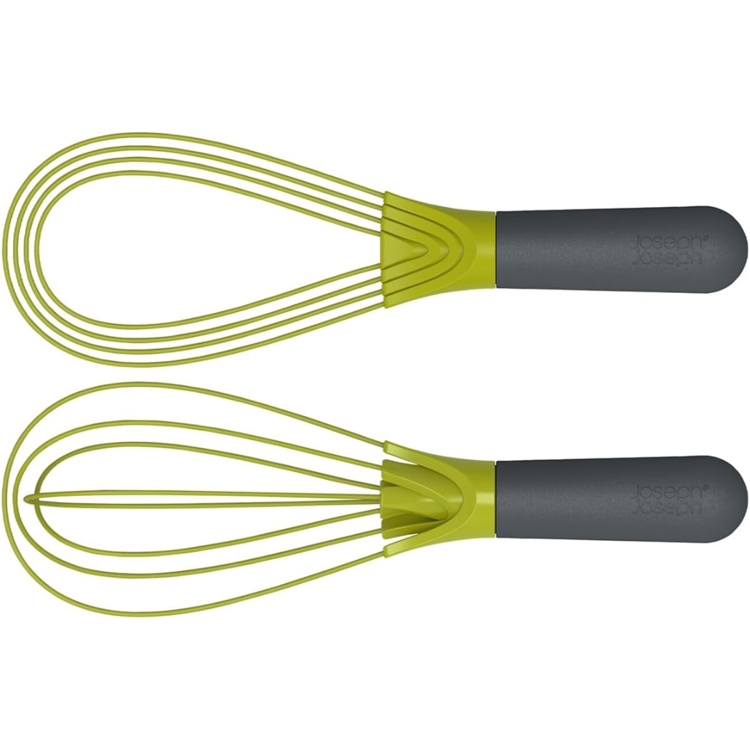 Joseph Joseph Whisk & Scrap Whisk Green - Red Rhino