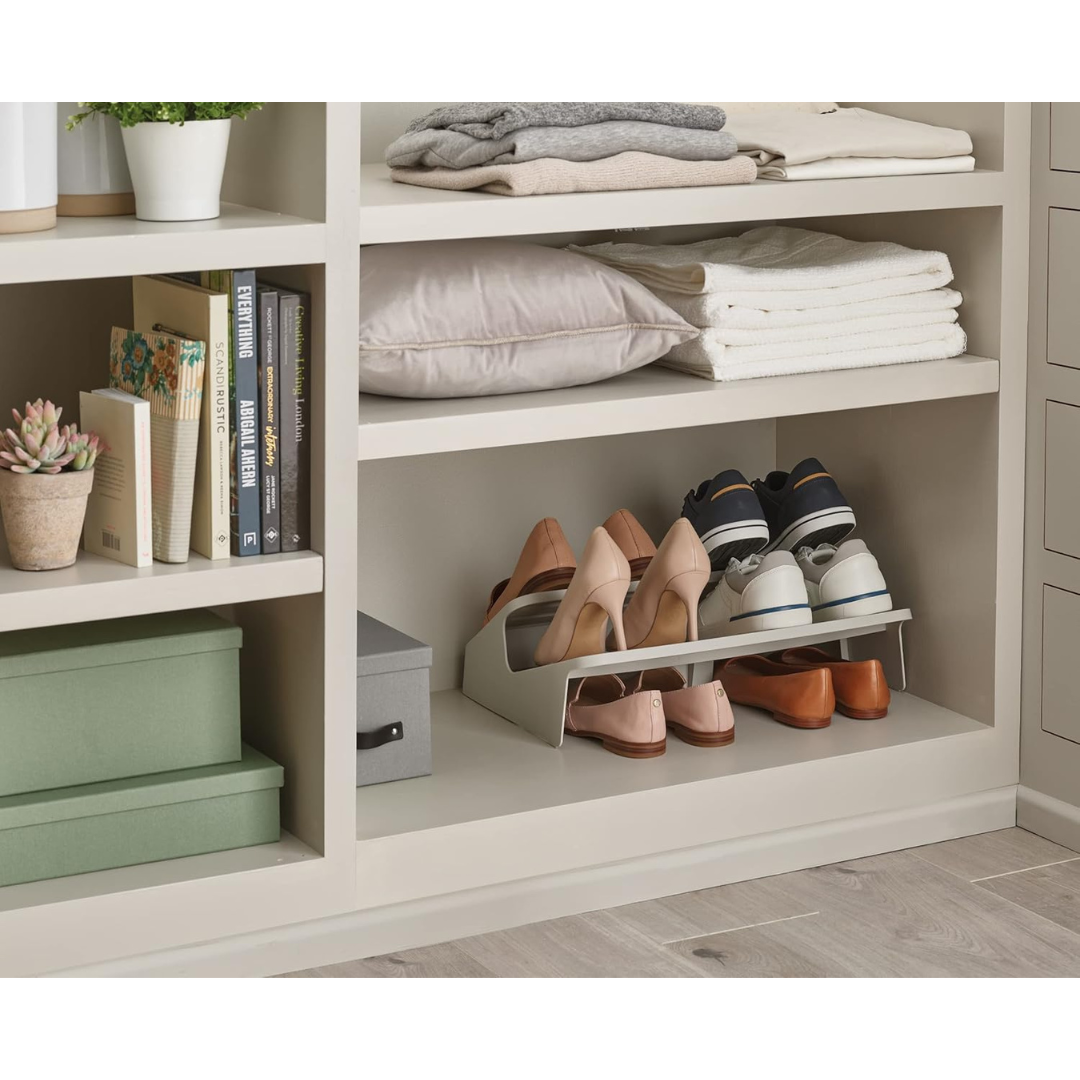 Joseph Joseph Shoe-In Large Shoe Rack (Ecru) - Red Rhino