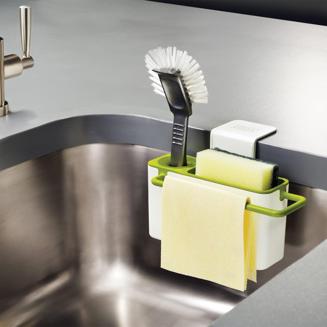 Joseph Joseph Sink Aid In Sink Caddy White/Green - Red Rhino