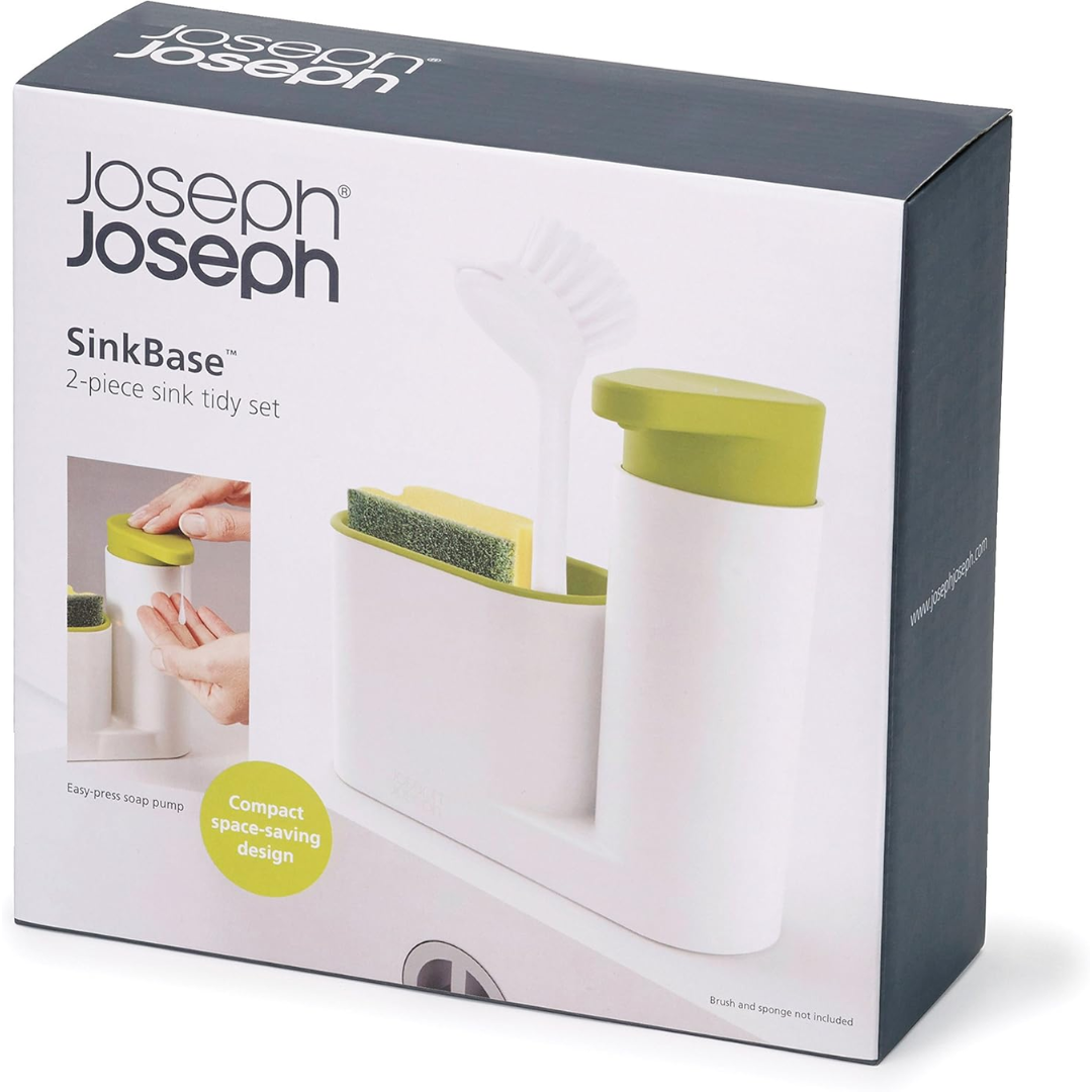 Joseph Joseph SinkBase Plus White Green 85082, use view