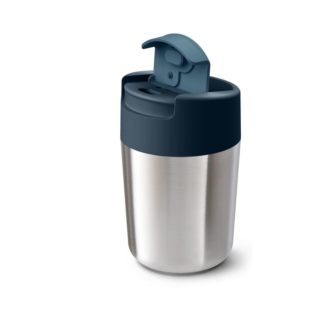 Joseph Joseph Slipp Steel Travel Mug 340ml [Anthracite] - Red Rhino