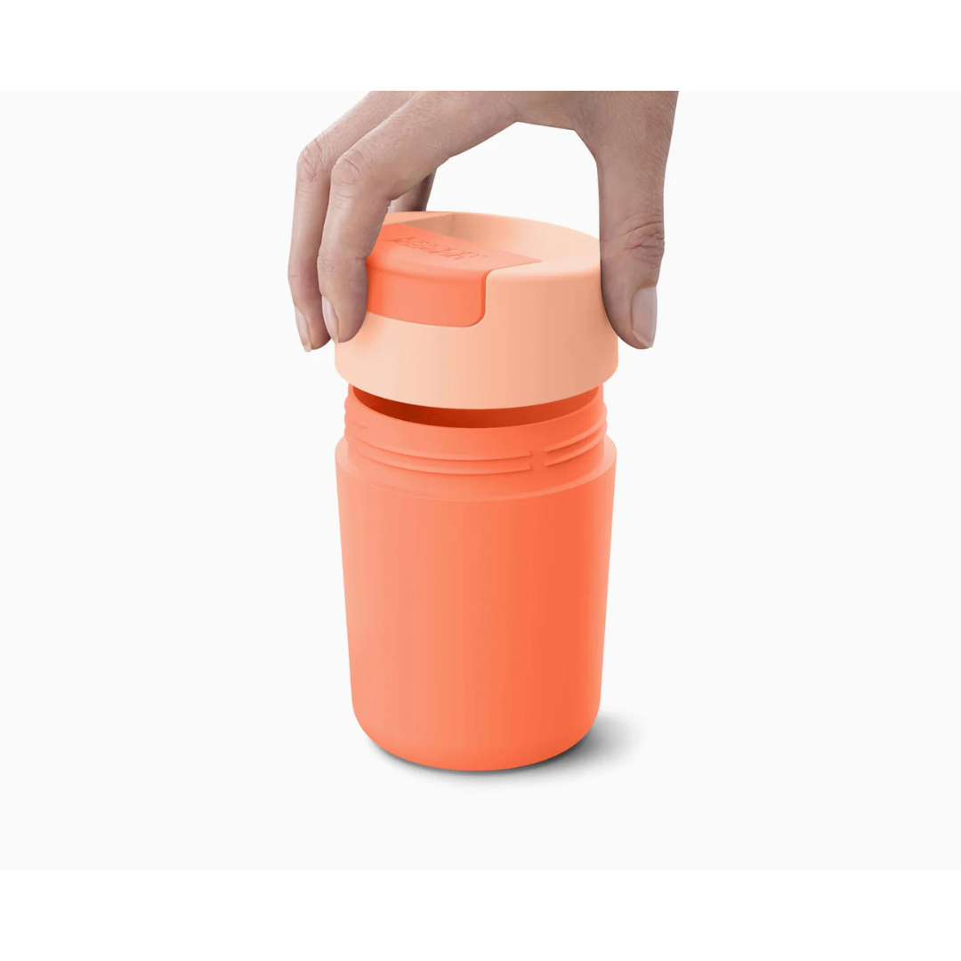 Joseph Joseph Slipp Travel Mug 340ml [coral] - Red Rhino