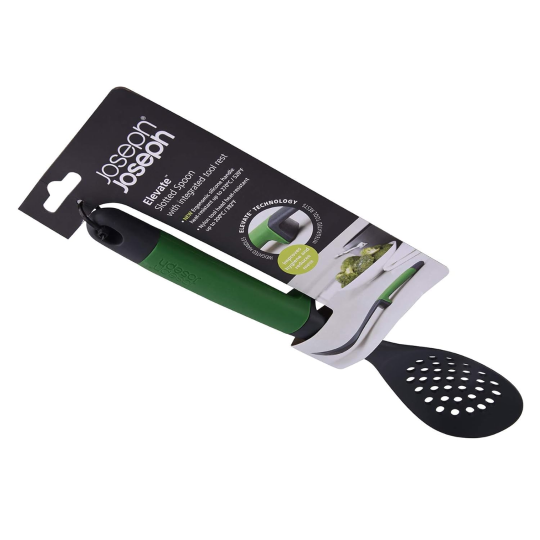 Joseph Joseph Slotted Spoon - Dark Green - Red Rhino