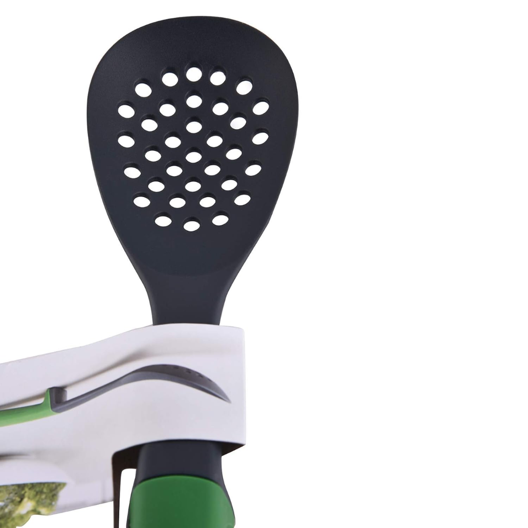 Joseph Joseph Slotted Spoon - Dark Green - Red Rhino