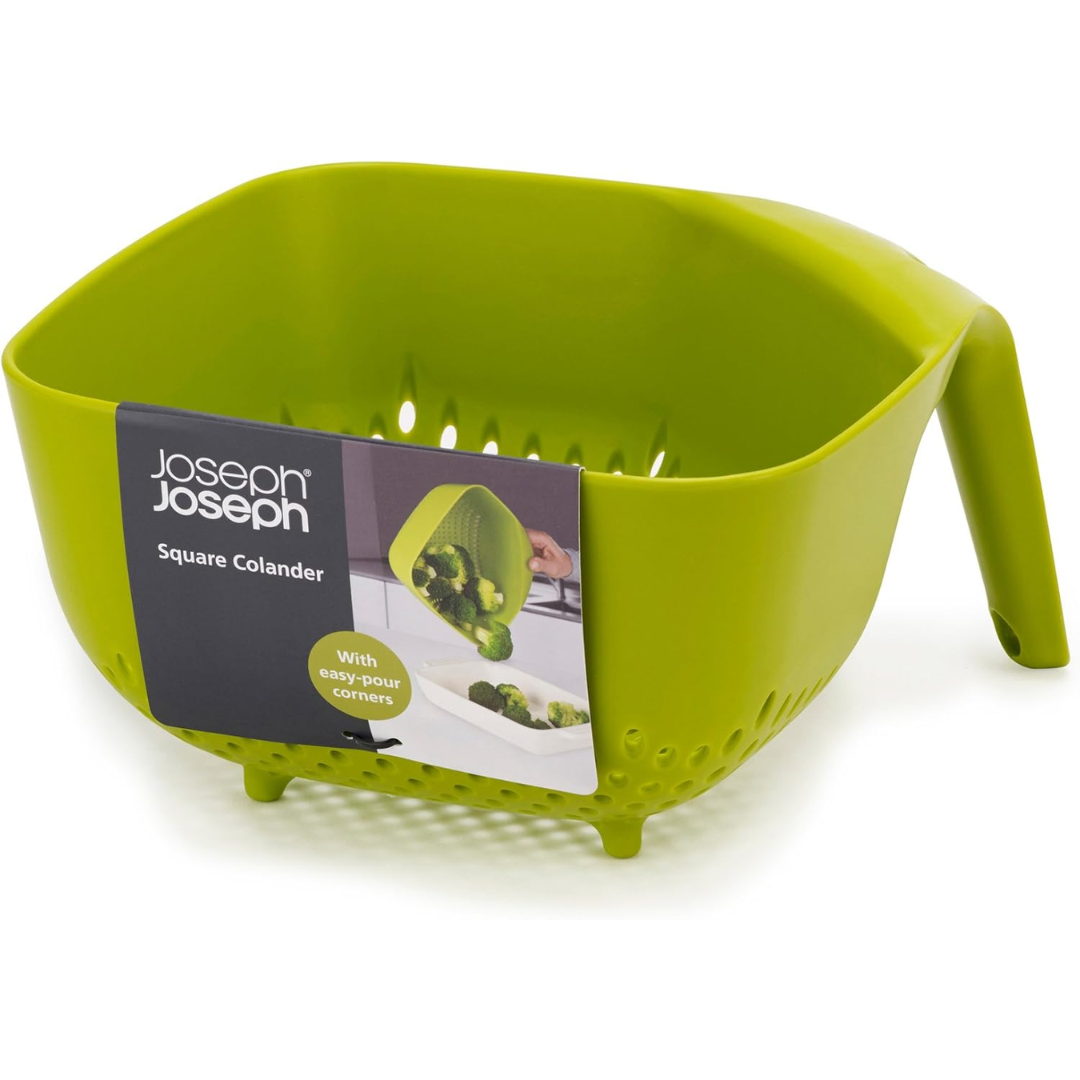 Joseph Joseph Square Colander-Green[AW17 Update] - Red Rhino
