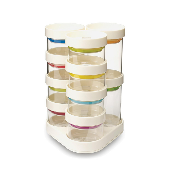 Joseph Joseph Spice Store - Carousel White - Red Rhino