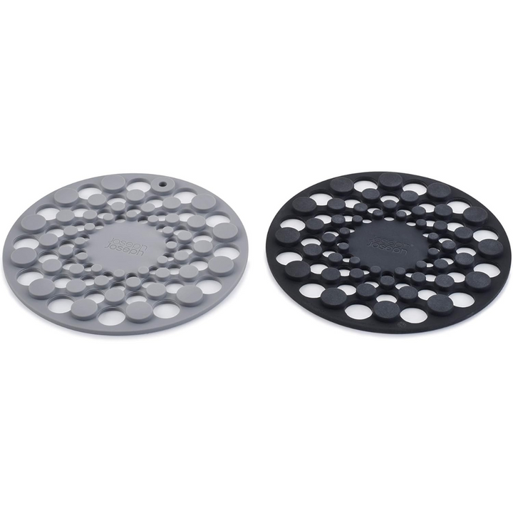 Joseph Joseph Spot-On 2-pc Silicone Trivets (Grey) - Red Rhino