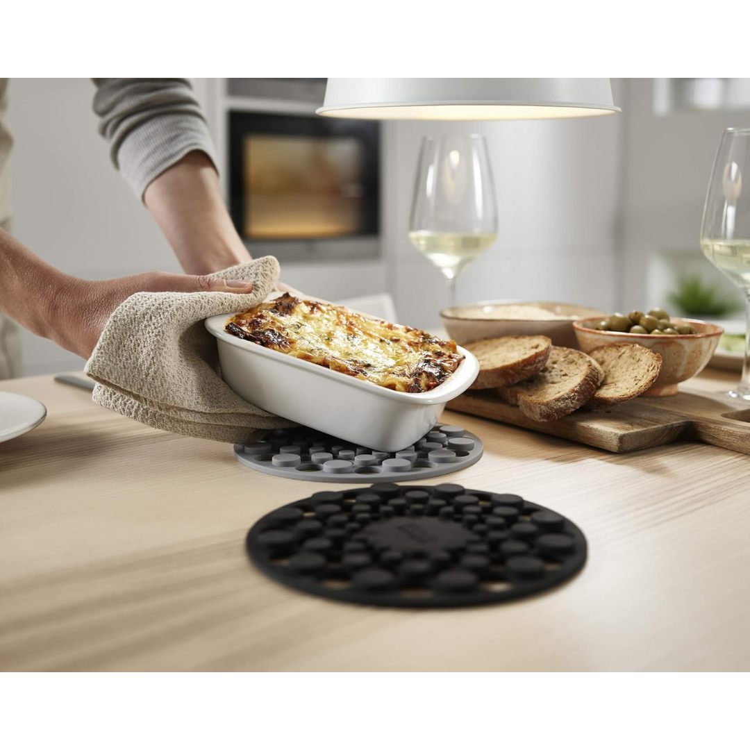 Joseph Joseph Spot-On 2-pc Silicone Trivets (Grey) - Red Rhino