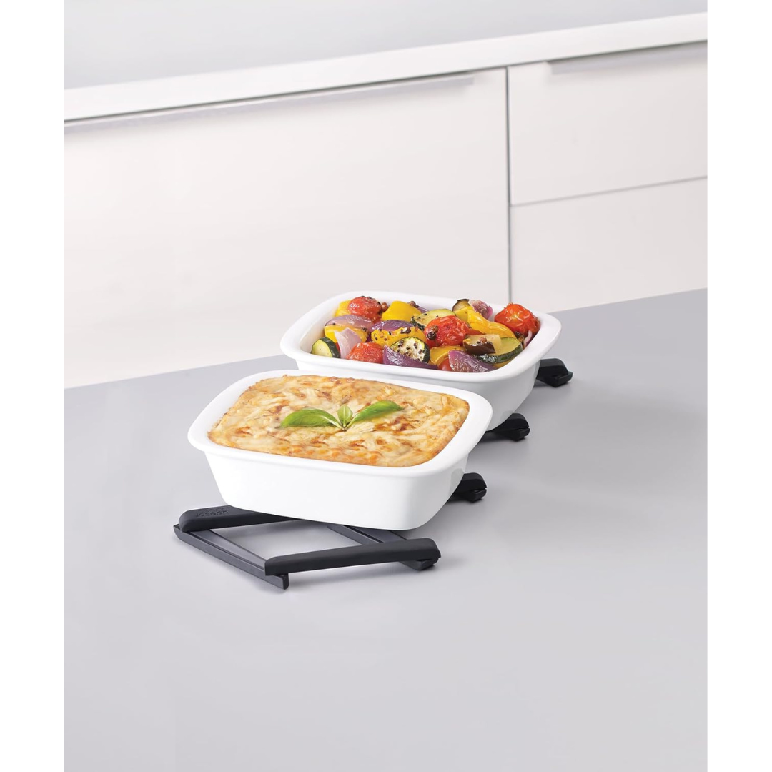 Joseph Joseph Stretch Silicone Pot Stand (Black) - Red Rhino