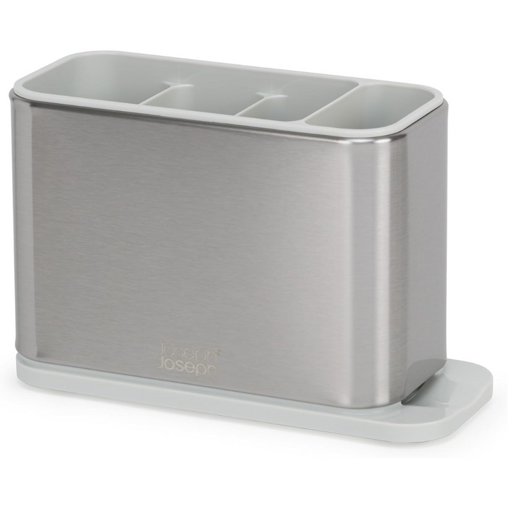 Joseph Joseph Surface Stainless-Steel Cutlery Drainer - Red Rhino