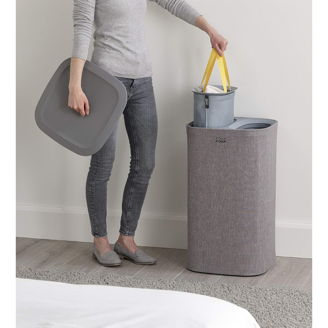 Joseph Joseph Tota 60L Laundry Basket[Grey] - Red Rhino