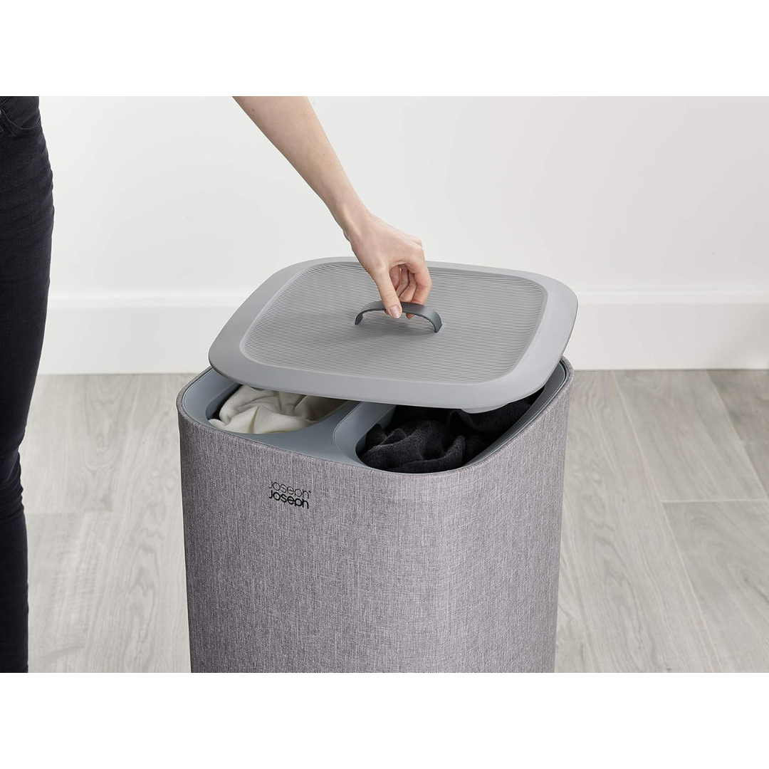 Joseph Joseph Tota 60L Laundry Basket[Grey] - Red Rhino