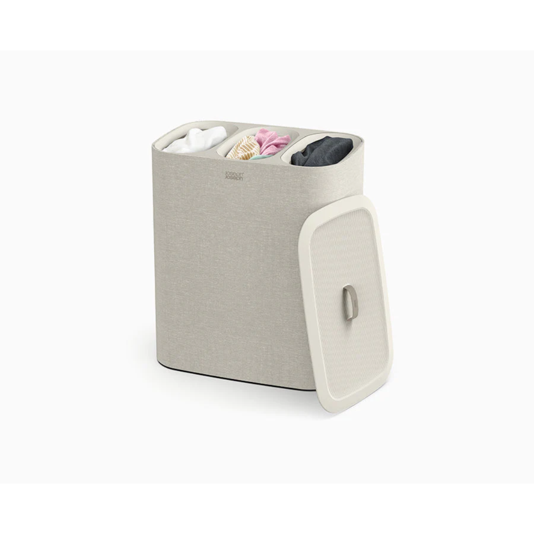 Joseph Joseph Tota Trio 90L Laundry Basket Ecru - Red Rhino