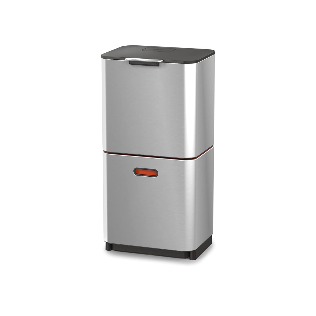 Joseph Joseph Totem Compact 40-litre Waste Separation Unit - Stone - Red Rhino