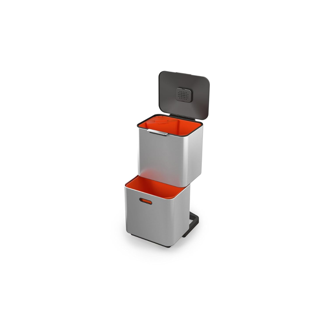 Joseph Joseph Totem Compact 40-litre Waste Separation Unit - Stone - Red Rhino