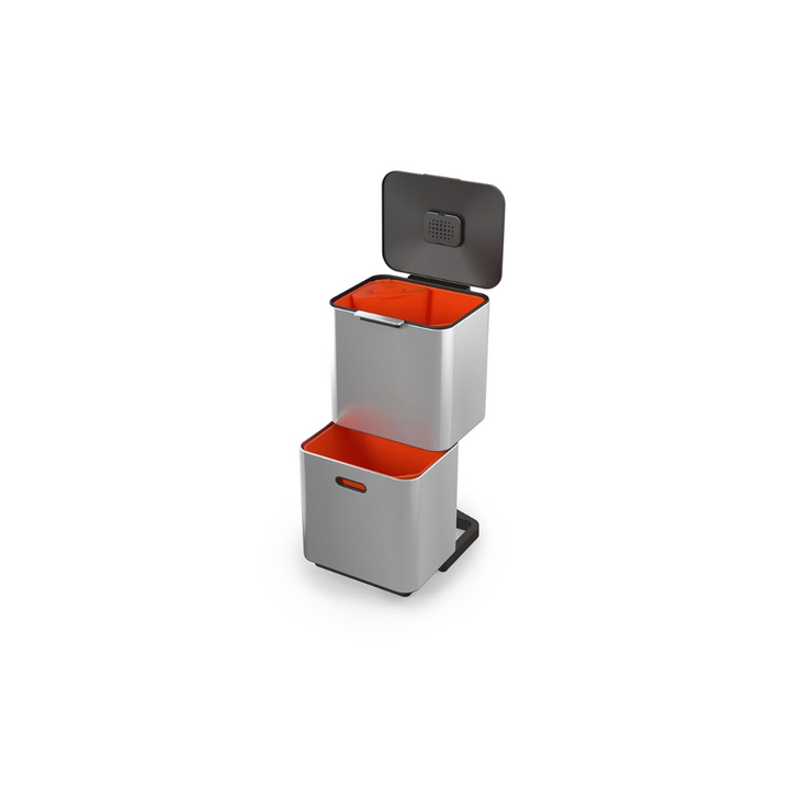 Joseph Joseph Totem Compact 40-litre Waste Separation Unit - Stone - Red Rhino