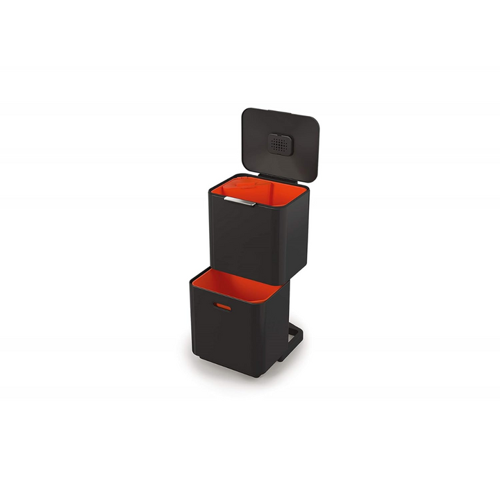Joseph Joseph Totem Max 60-litre - Carbon Black - Red Rhino