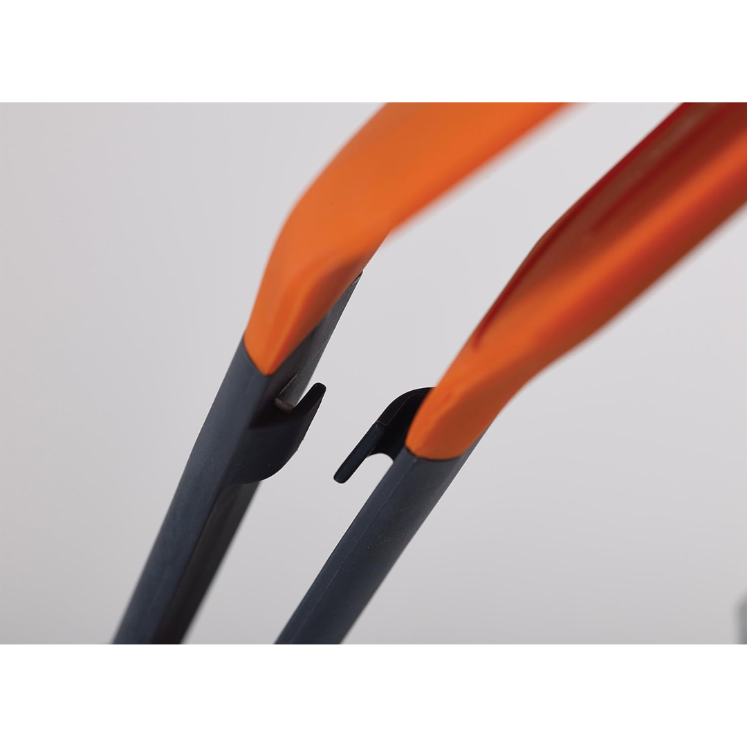 Joseph Joseph Turner Tongs - Black/ Red/Orange - Red Rhino