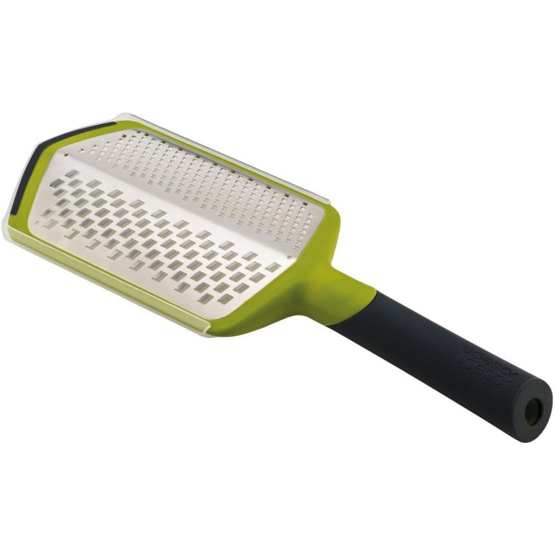 Joseph Joseph Twist Grater - Extra Coarse & Ribbon - Red Rhino