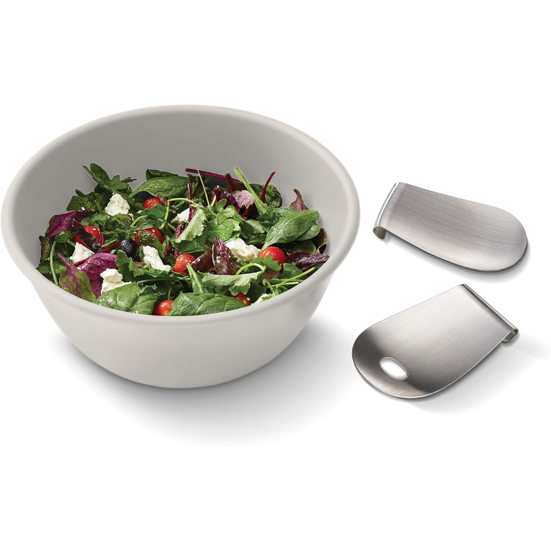 Joseph Joseph Uno Salad Bowl & Server Set - Stone - Red Rhino