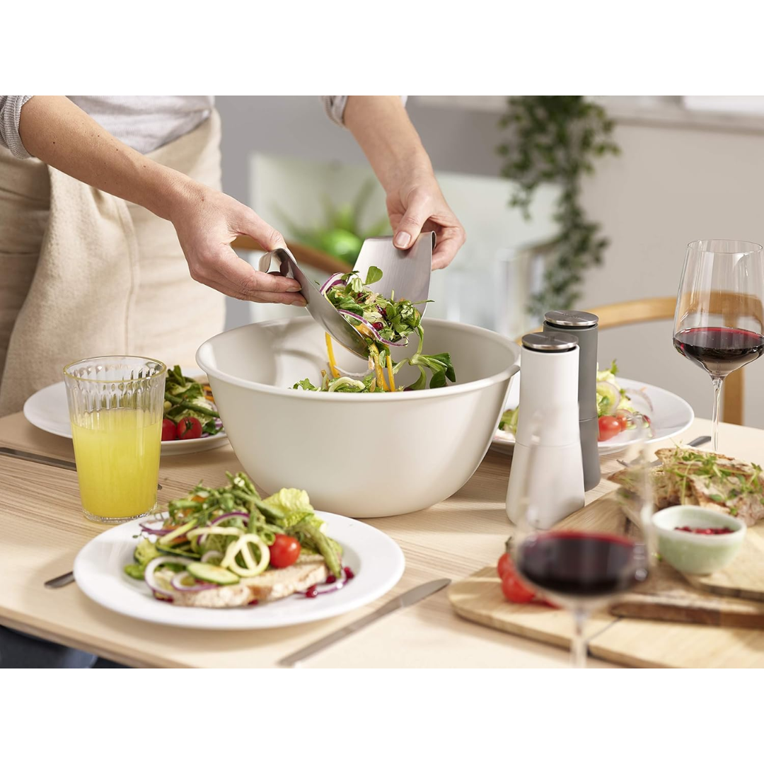 Joseph Joseph Uno Salad Bowl & Server Set - Stone - Red Rhino