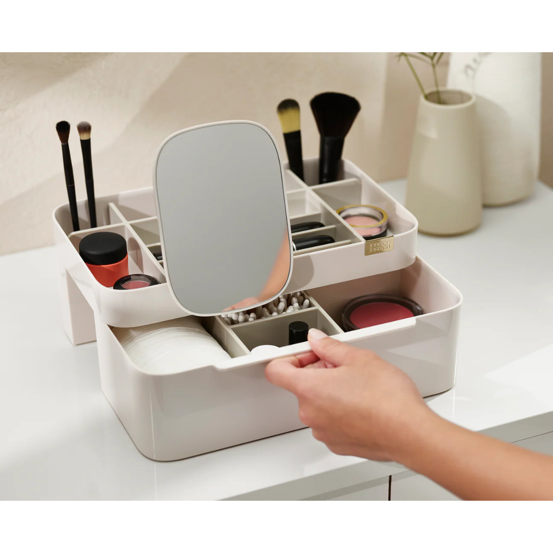 Joseph Joseph Viva Large Organiser W/mirror[Shell] - Red Rhino