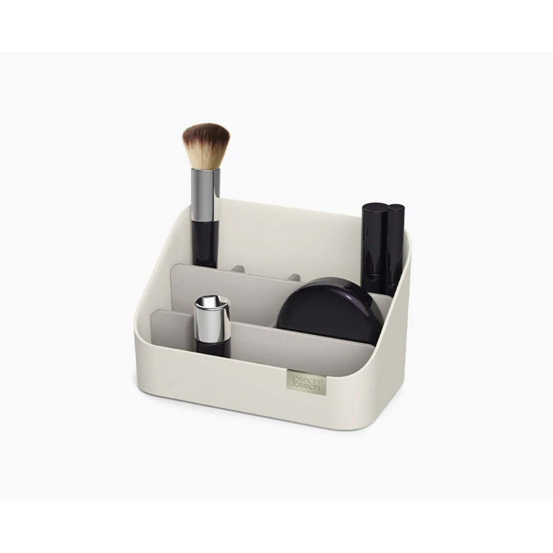 Joseph Joseph Viva Tiered Cosmetic Organiser - Shell - Red Rhino
