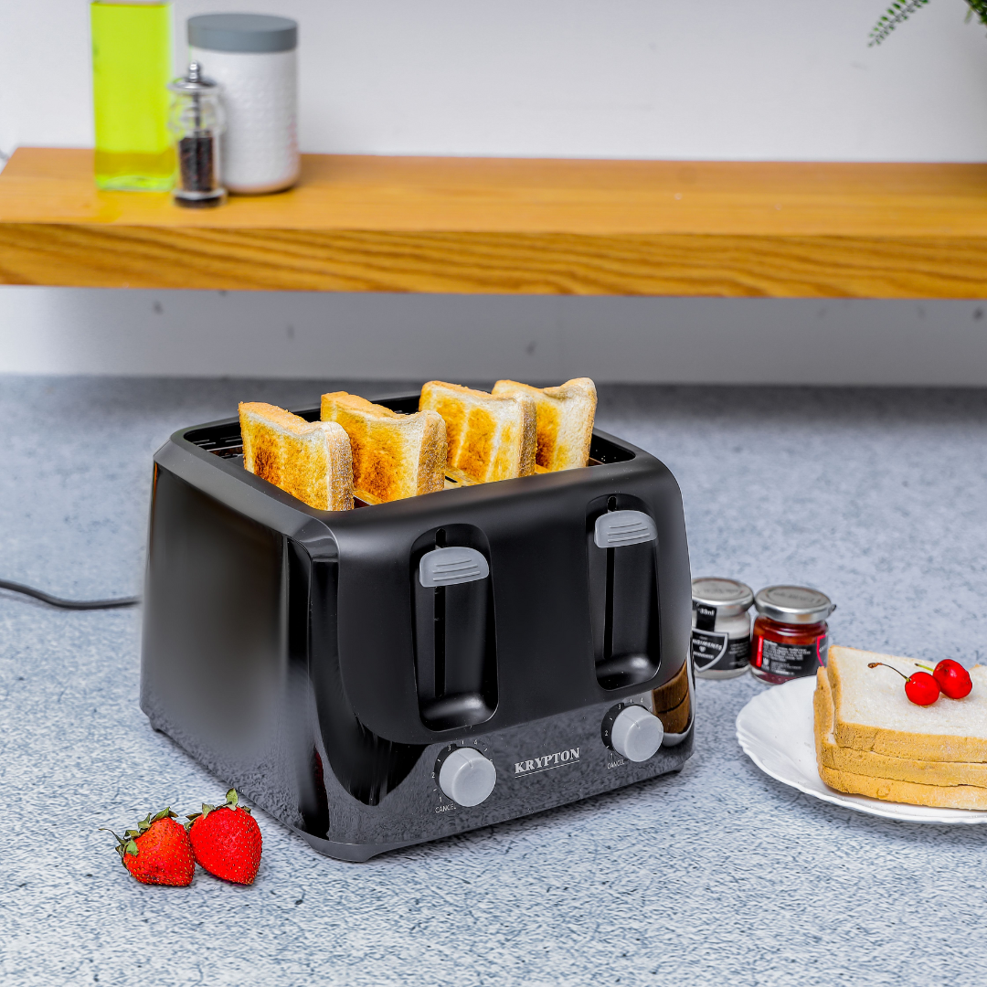 Krypton four-slice toaster, product detail