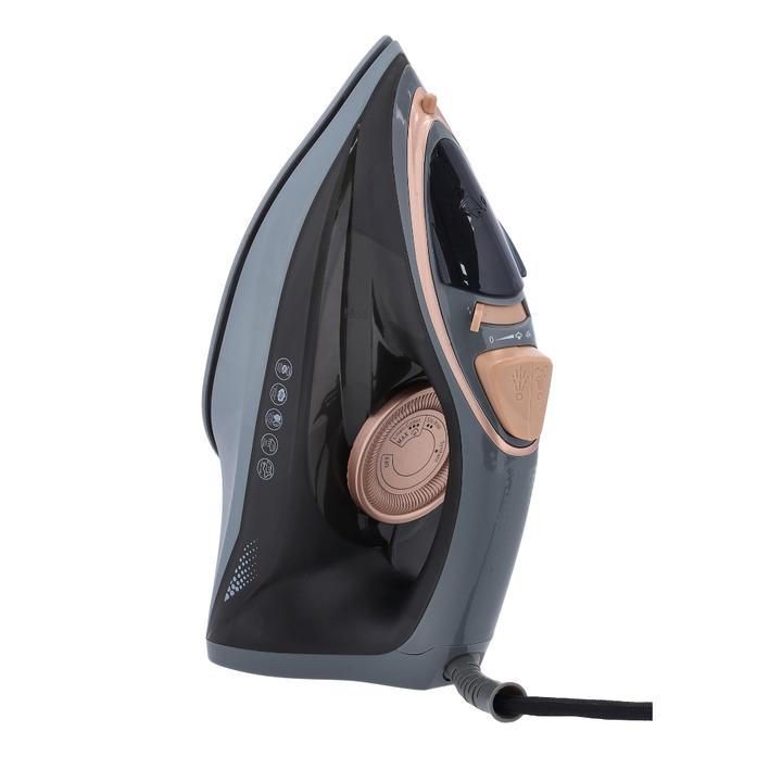 Krypton Ceramic Steam Iron 2400W with 220ml Water Tank - Red Rhino