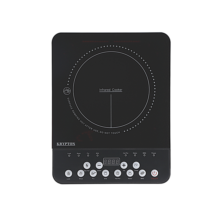 Krypton Digital Infrared Cooker 2000W Power, 10-Level Control