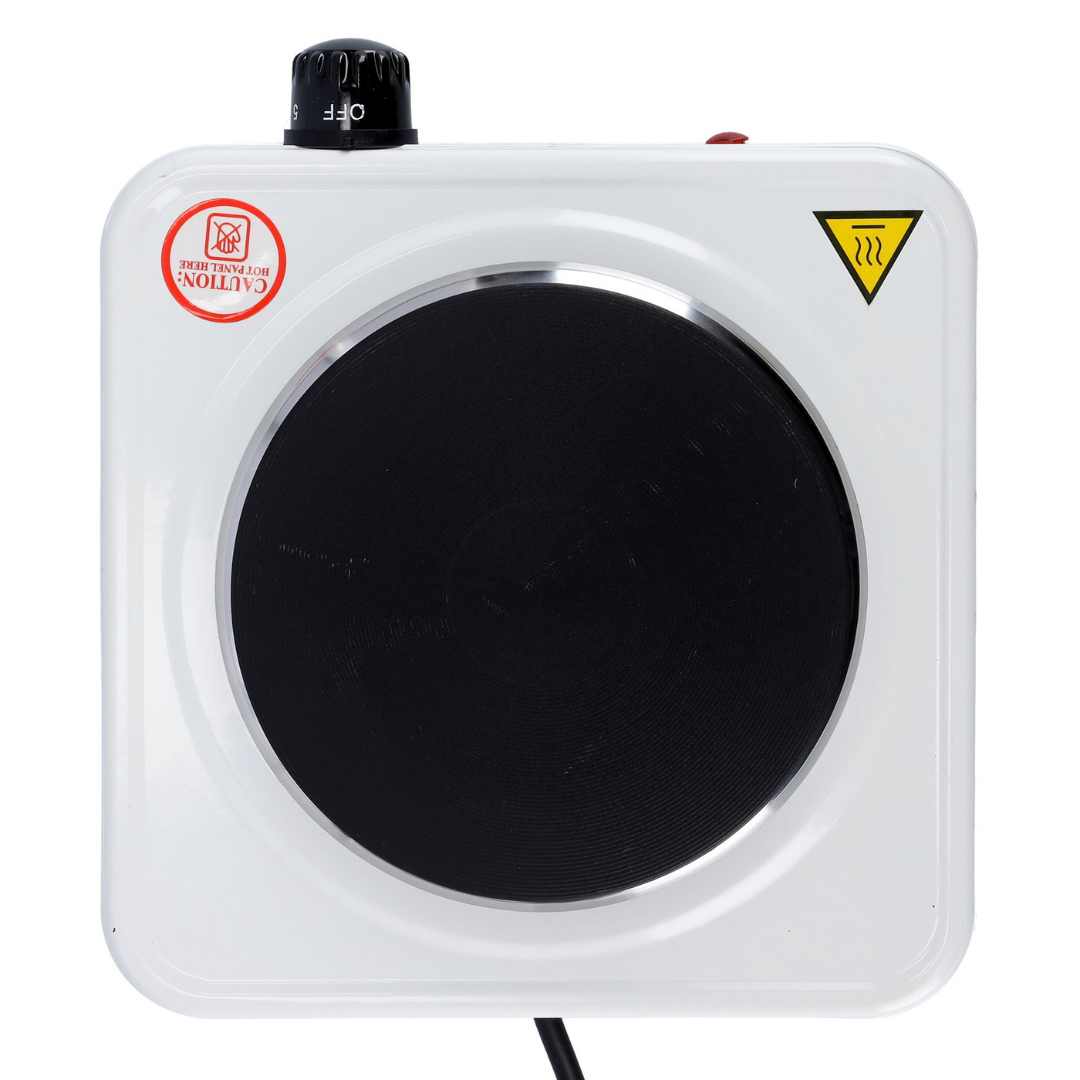 Krypton white single hotplate, product detail