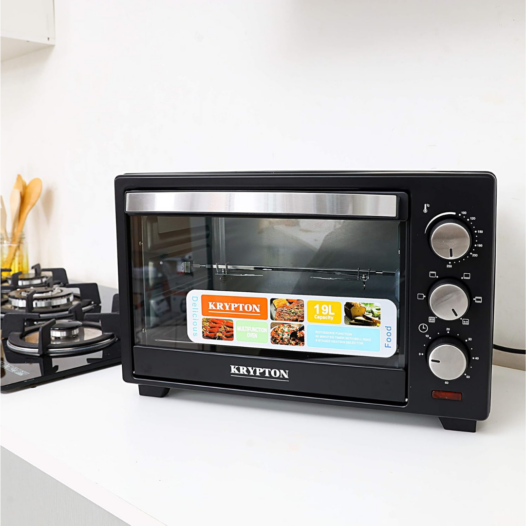 Krypton 19L electric oven, alternate view