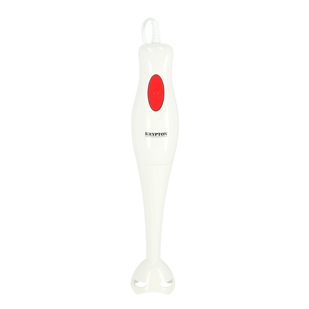 Krypton 200W white detachable hand blender, front view