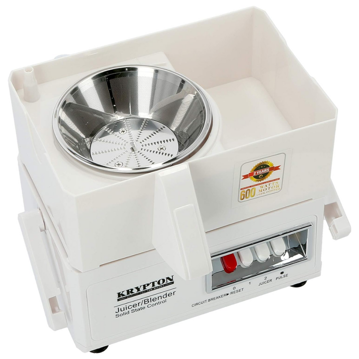 Krypton four-in-one food processor, alternate view