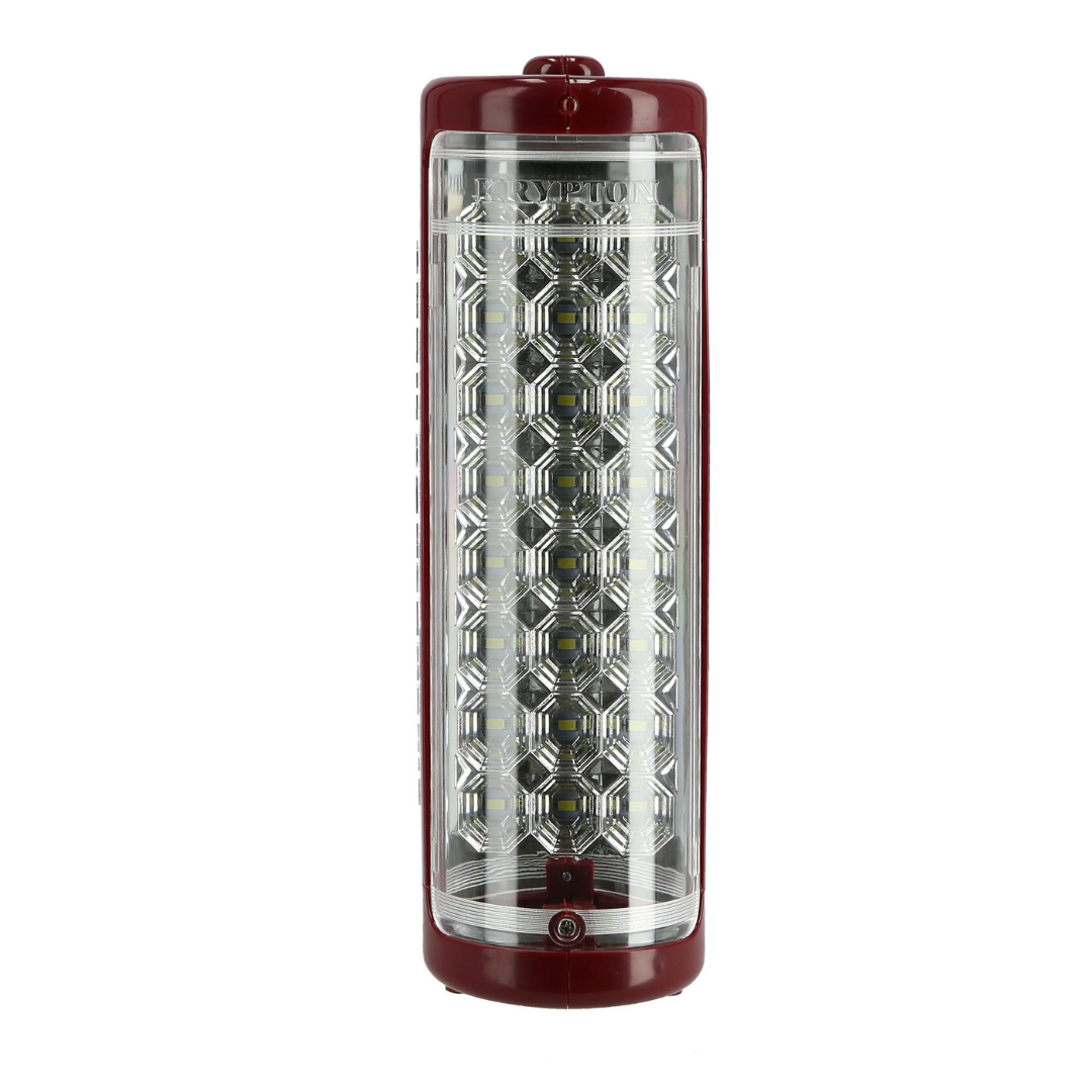 Krypton Rechargeable LED Lantern Long-Lasting Emergency & Outdoor Light - Red Rhino