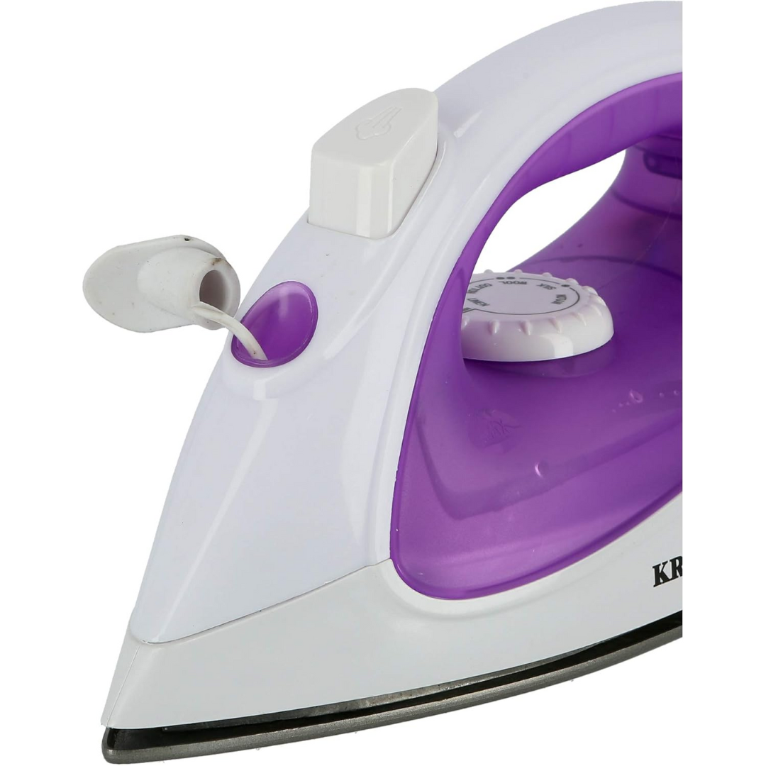 Krypton steam iron, soleplate detail