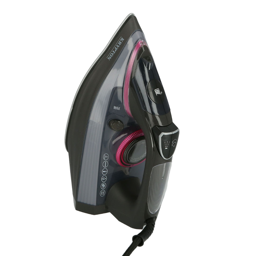 Krypton 2400W steam iron, alternate view