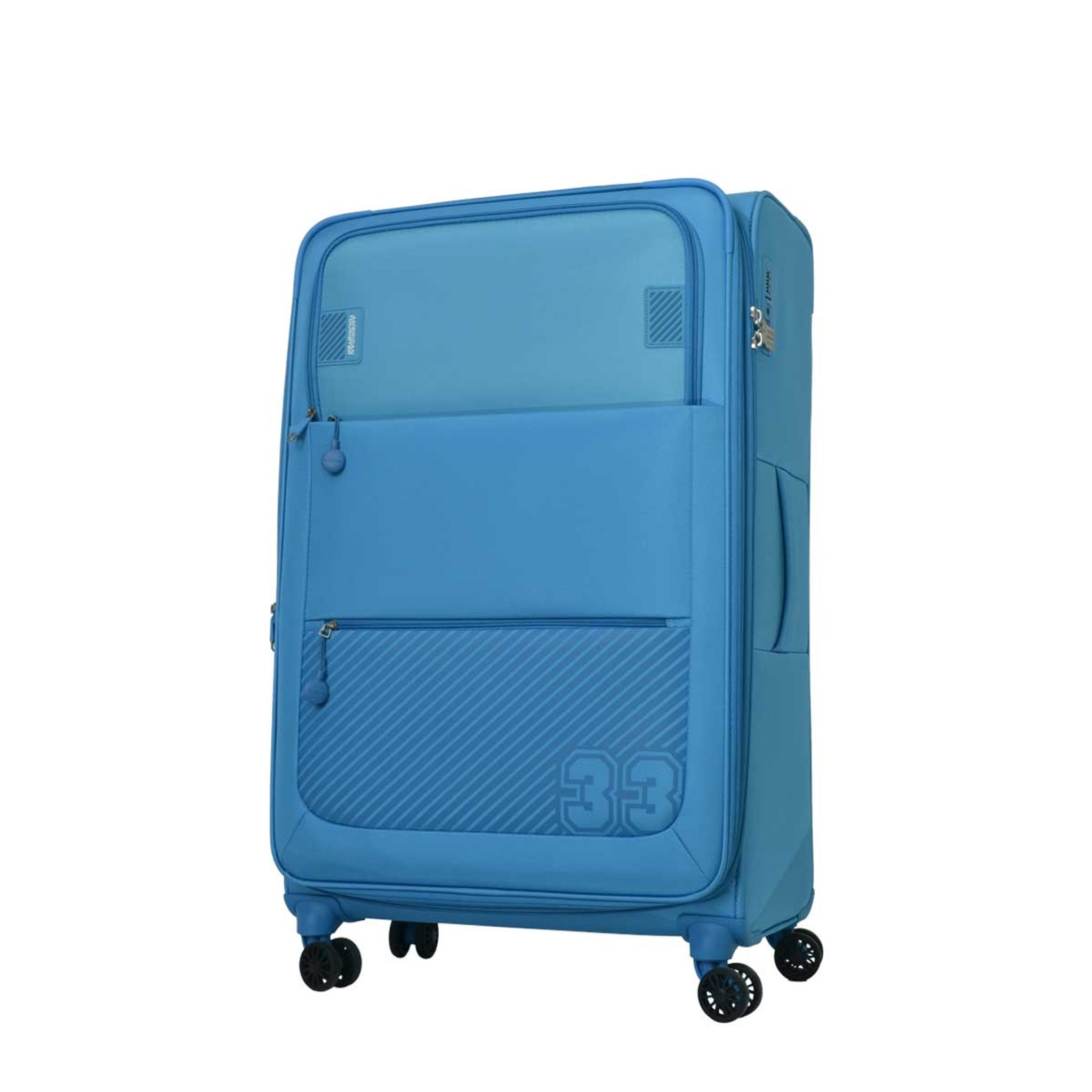 American Tourister Majoris+ 83 cm — Sporty Blue Large Suitcase