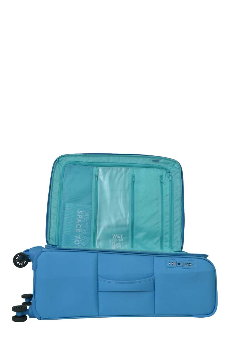 American Tourister Majoris+ 83 cm — Sporty Blue Large Suitcase