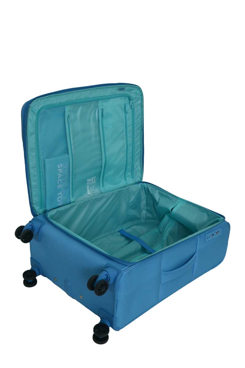 American Tourister Majoris+ 83 cm — Sporty Blue Large Suitcase