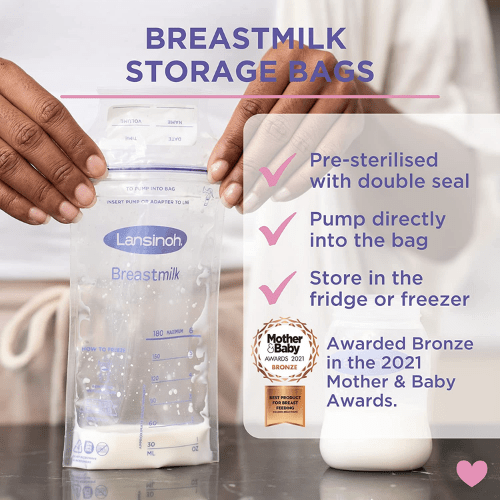 Lansinoh Breastmilk Storage Bags-25 pack-44204 - Red Rhino