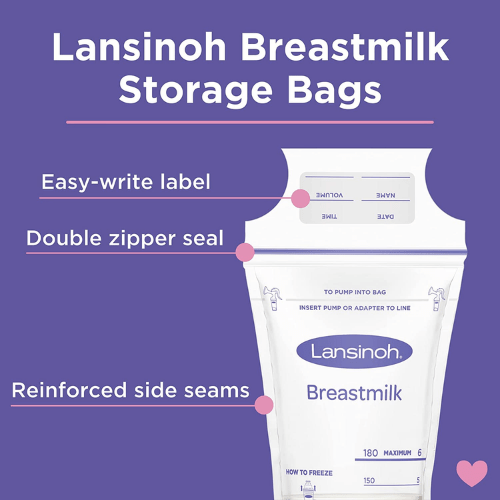 Lansinoh Breastmilk Storage Bags-50 pack-40055 - Red Rhino