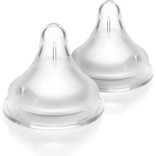 Lansinoh NaturalWave Slow Flow Teats (Pack of 2) 75900 - Red Rhino