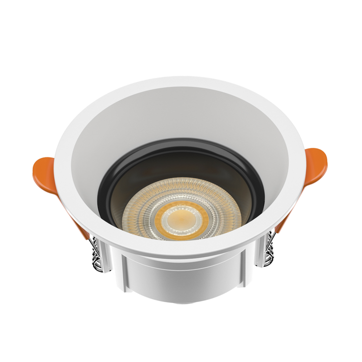 Liper 10W Recessed LED Downlight D85mm 3CCT Adjustable White Finish - Red Rhino